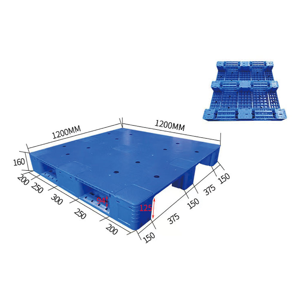 DDC1212 Palet din plastic rezistent la intemperii